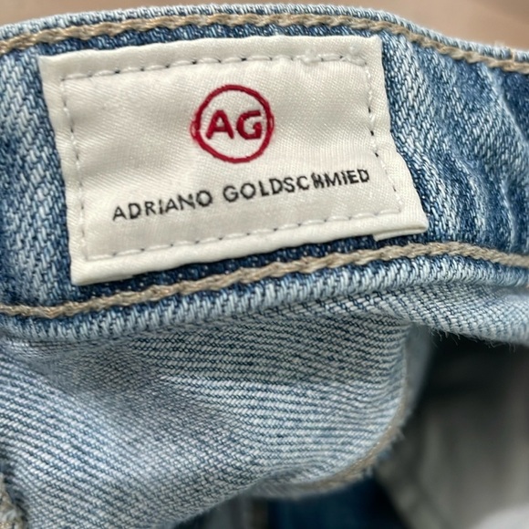 AG Adriano Goldschmied The Isabelle High Rise Straight Crop In Anticipate Sz 29 - Picture 14 of 14